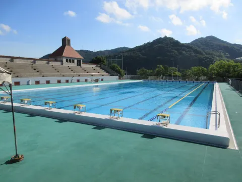 水島緑地福田公園水泳場